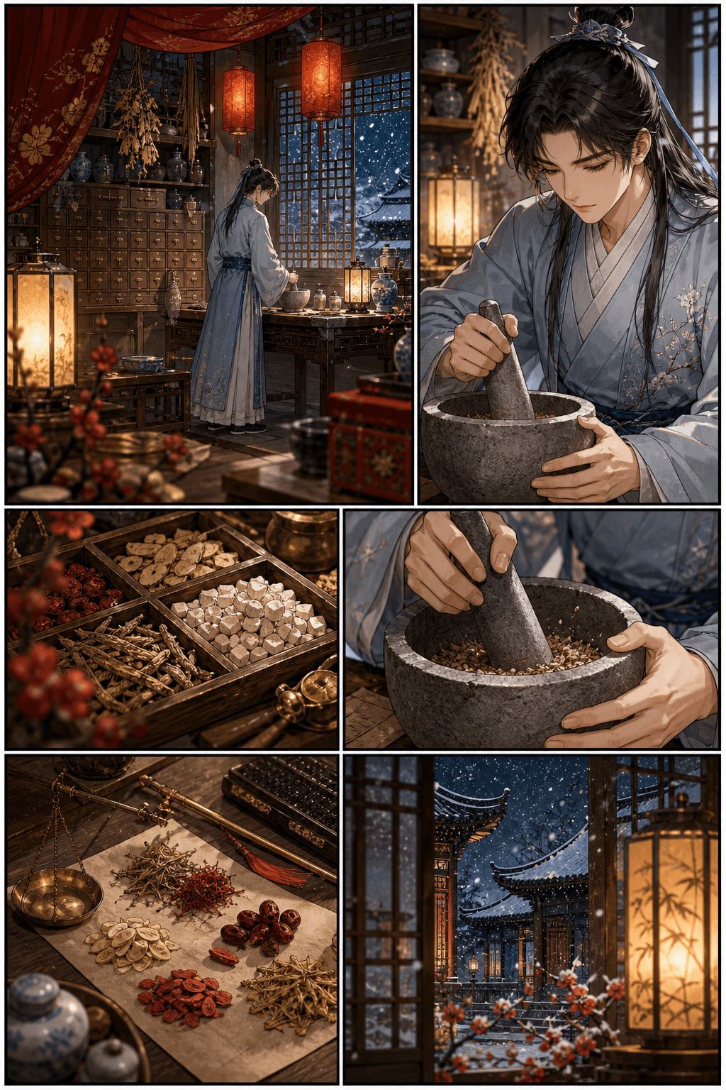 A free sample from Manhua Studio